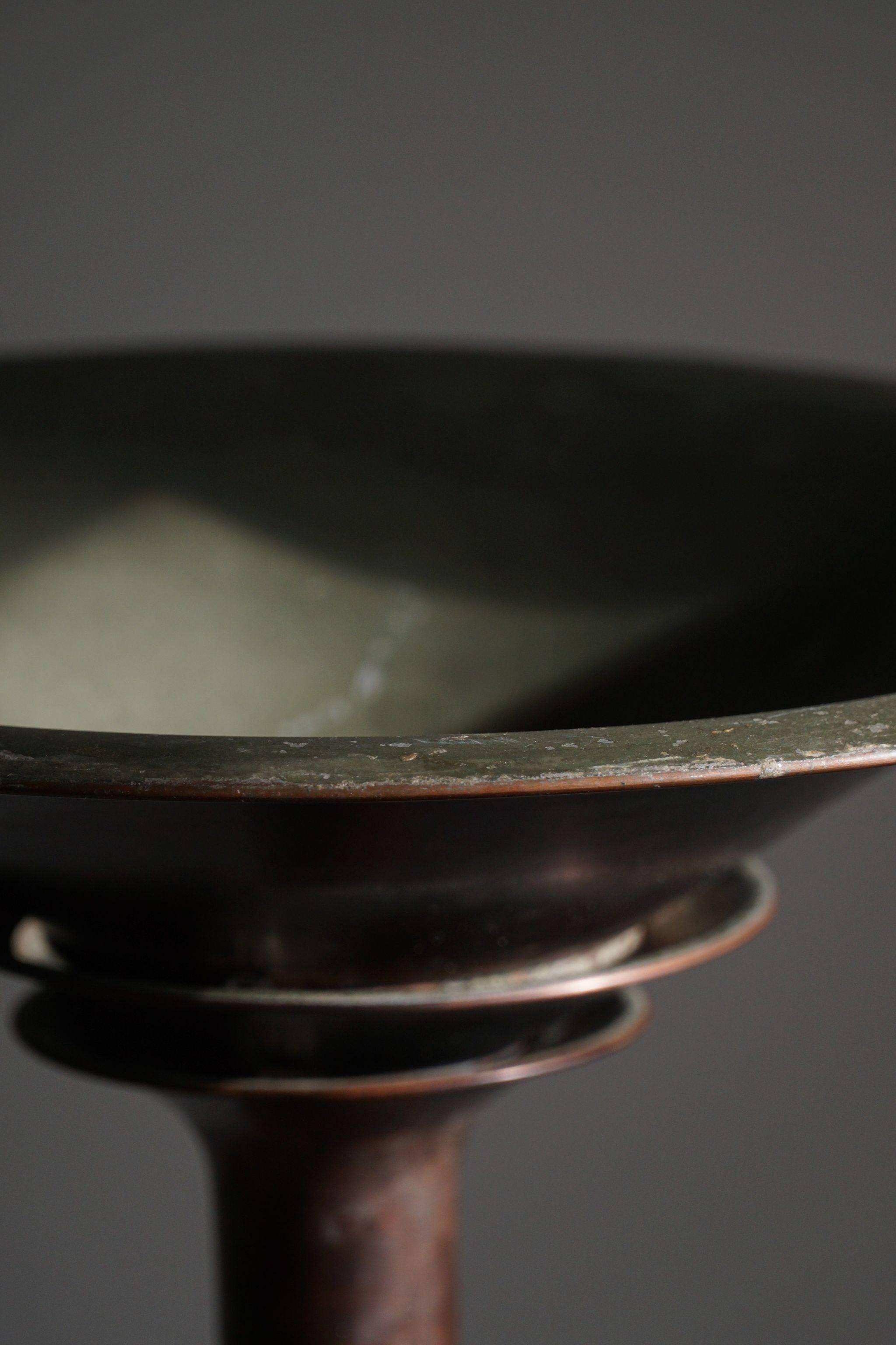 Danish Art Deco floor lamp by Louis Poulsen, model "A-Lamp", 1930s.