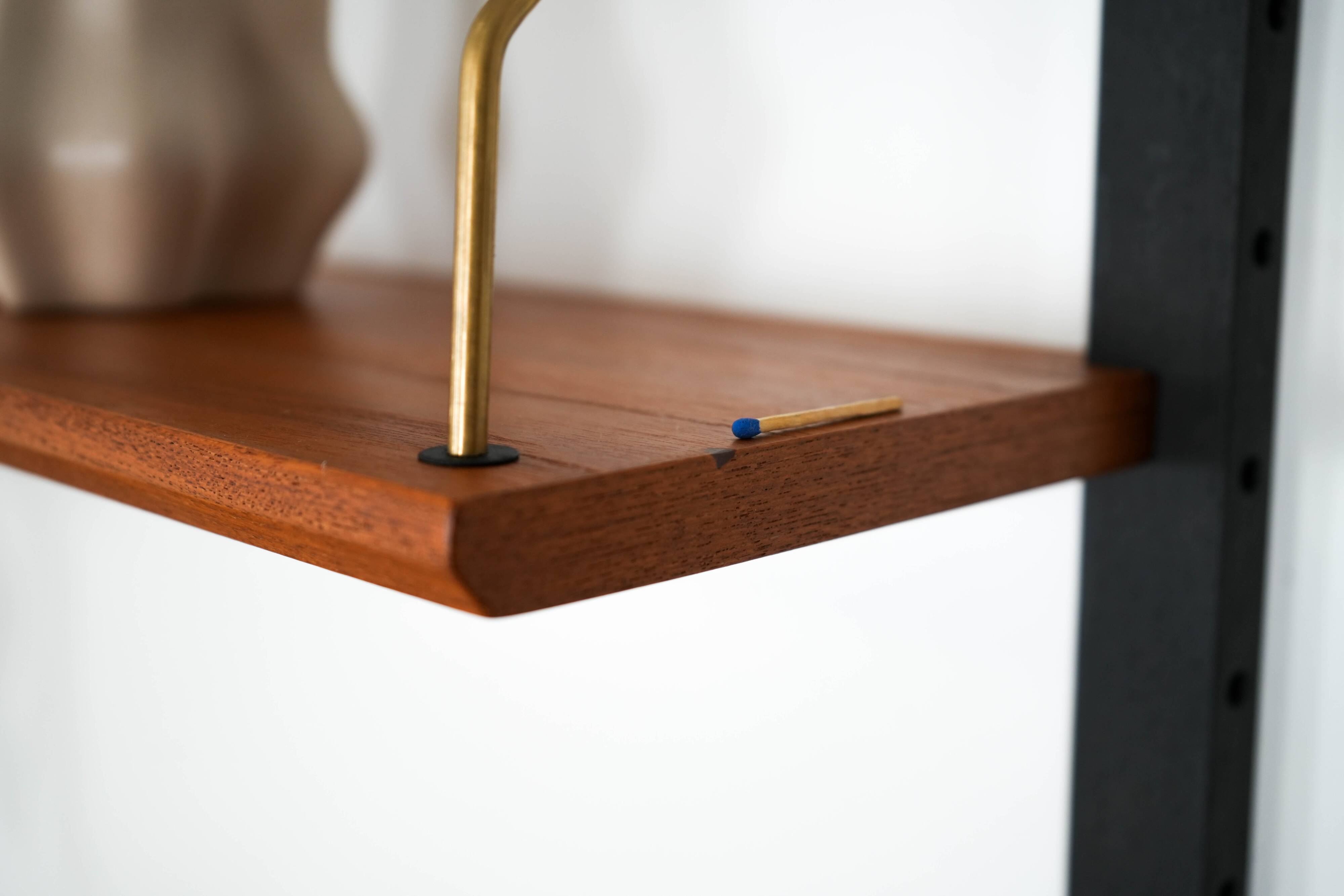 Teak modular shelving unit, Danish design, 1960s, designer: Poul Cadovius