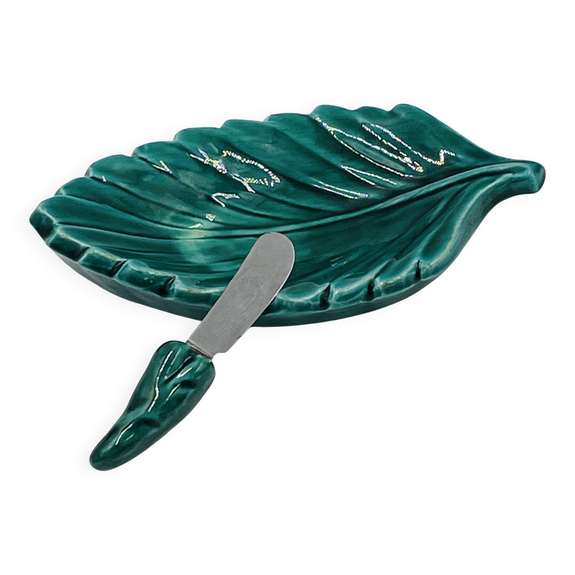 Grandjean Butter Dish - Jourdan Vallauris
