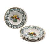 6 hollow plates Villeroy & Boch basket model