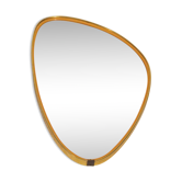 Miroir forme libre doré