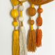 Vintage Smyrna wall hanging rug