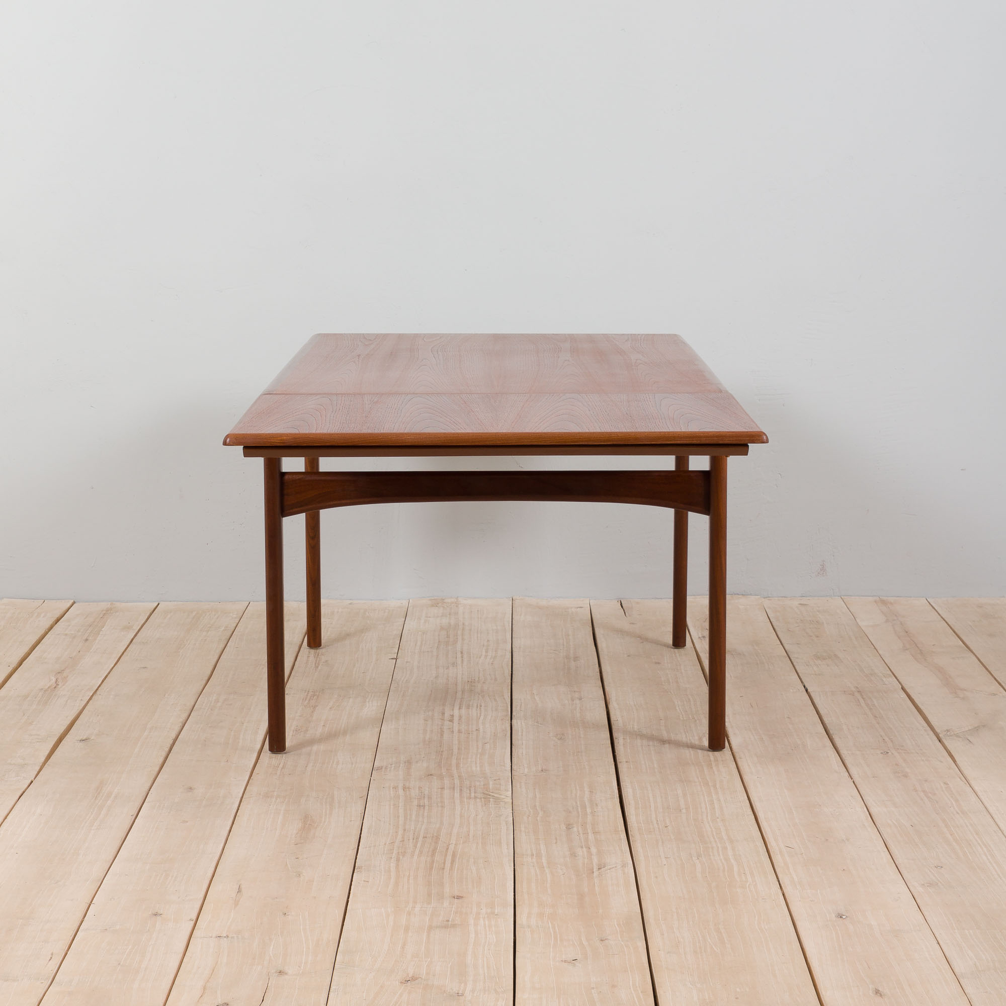 Teak Extendable Dining Table by Johannes Andersen for Uldum Møbelfabrik, Denmark, 1960s