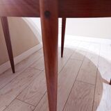 Round Teak dining table