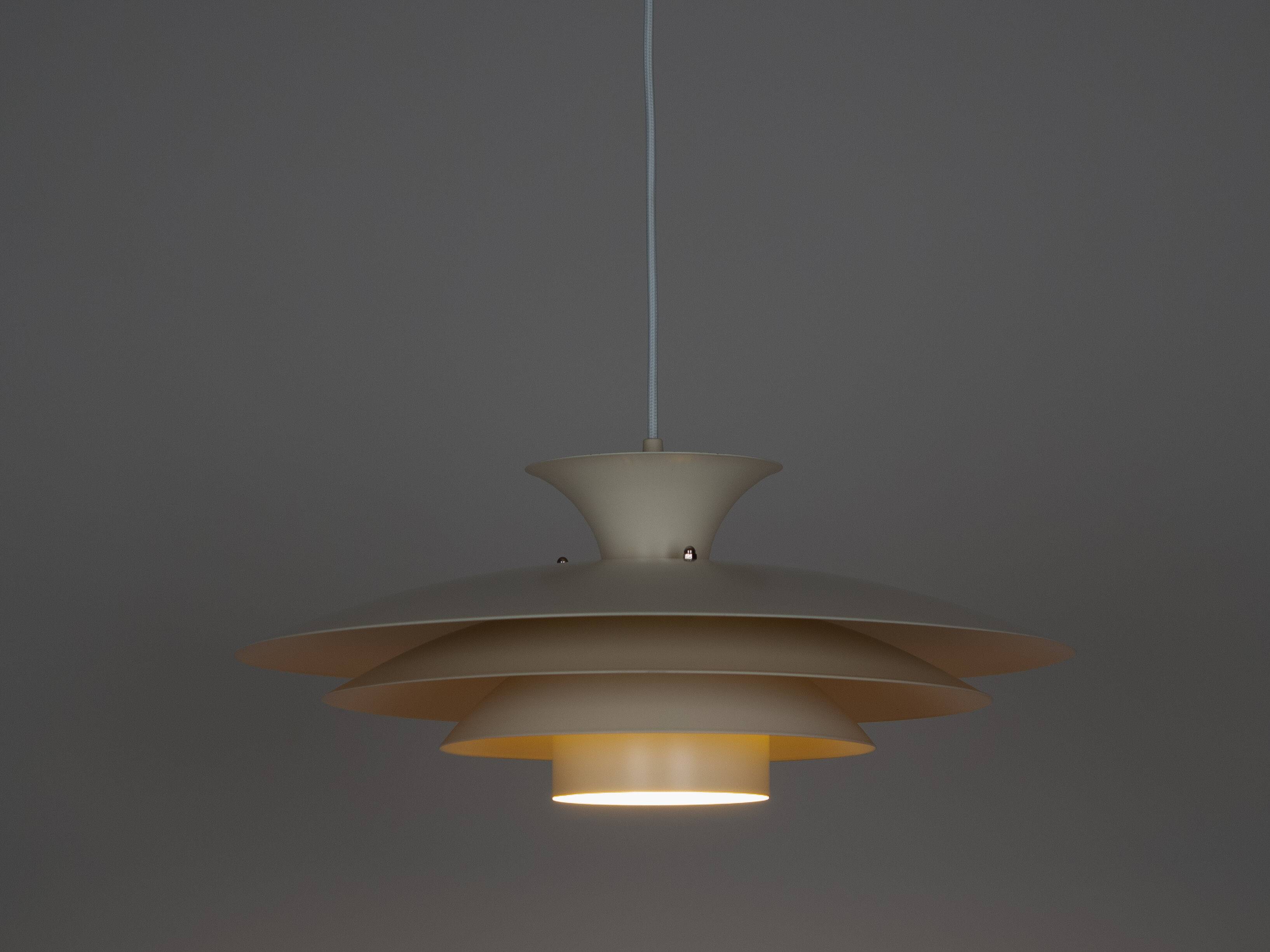 Danish vintage pendant lamp by Top Lamper, 1980s