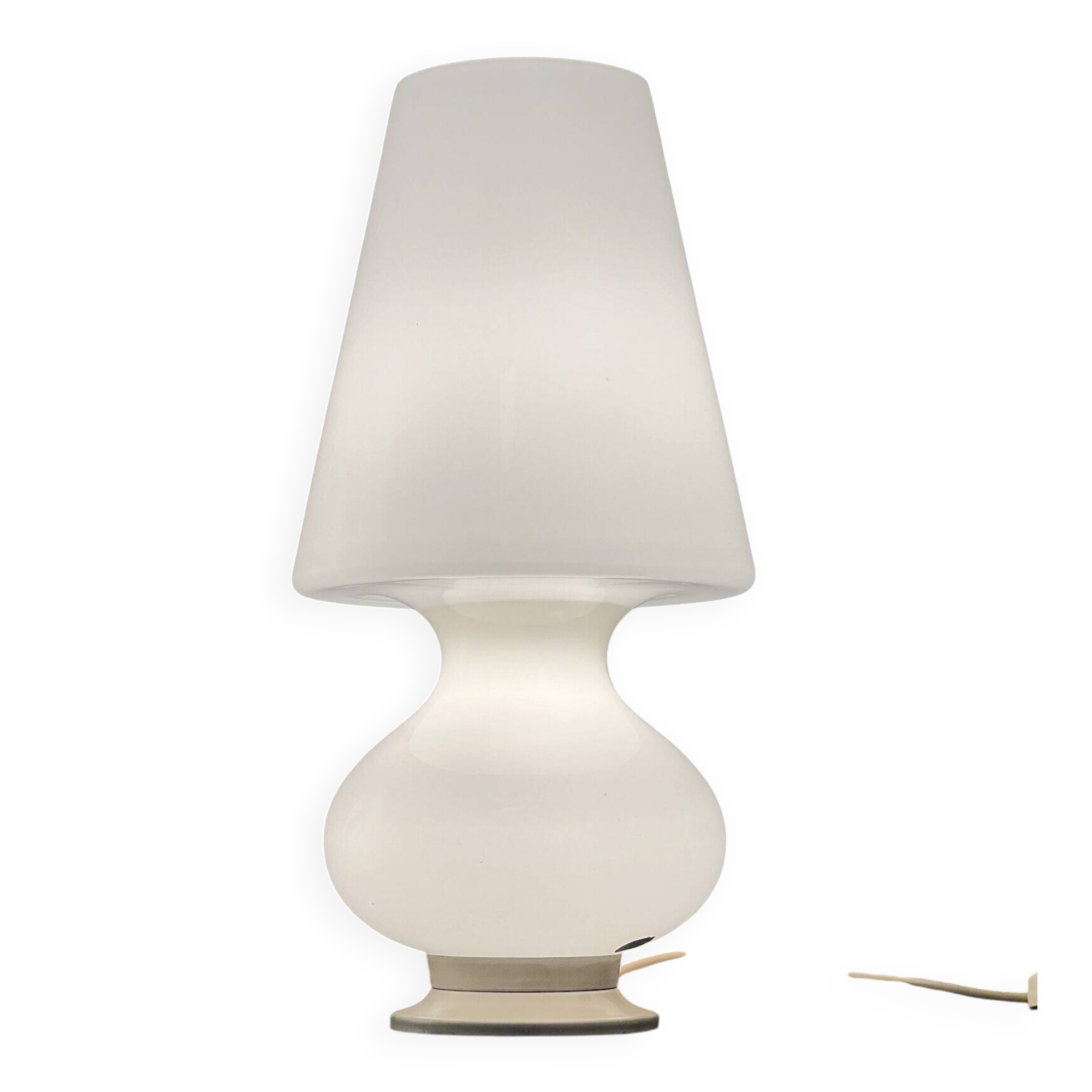 Lampe de table champignon - 1970 - Fabriquée en Italie