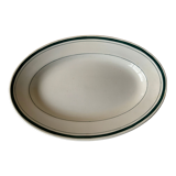 Oval dish Selency x Monoprix Croisé Laroche