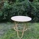 Nice rattan coffee table, vintage