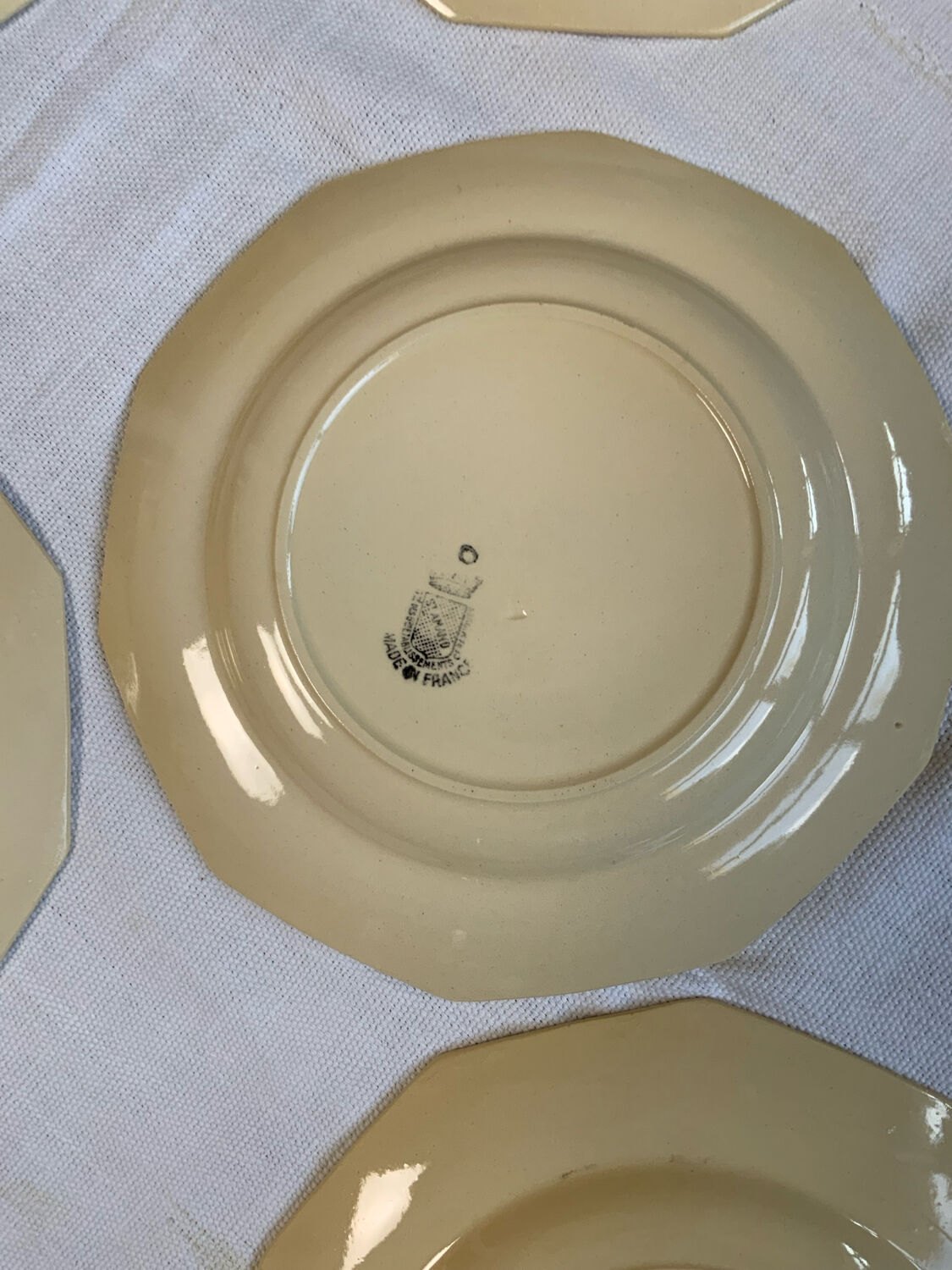 Ironstone plates