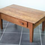 Rustic farm house table with 2 1930 drawers