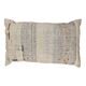 Cushion in vintage woven kilim style, patched.