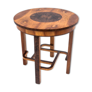 table ronde art déco,