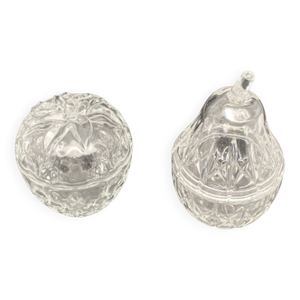 Arques crystal fruit duo