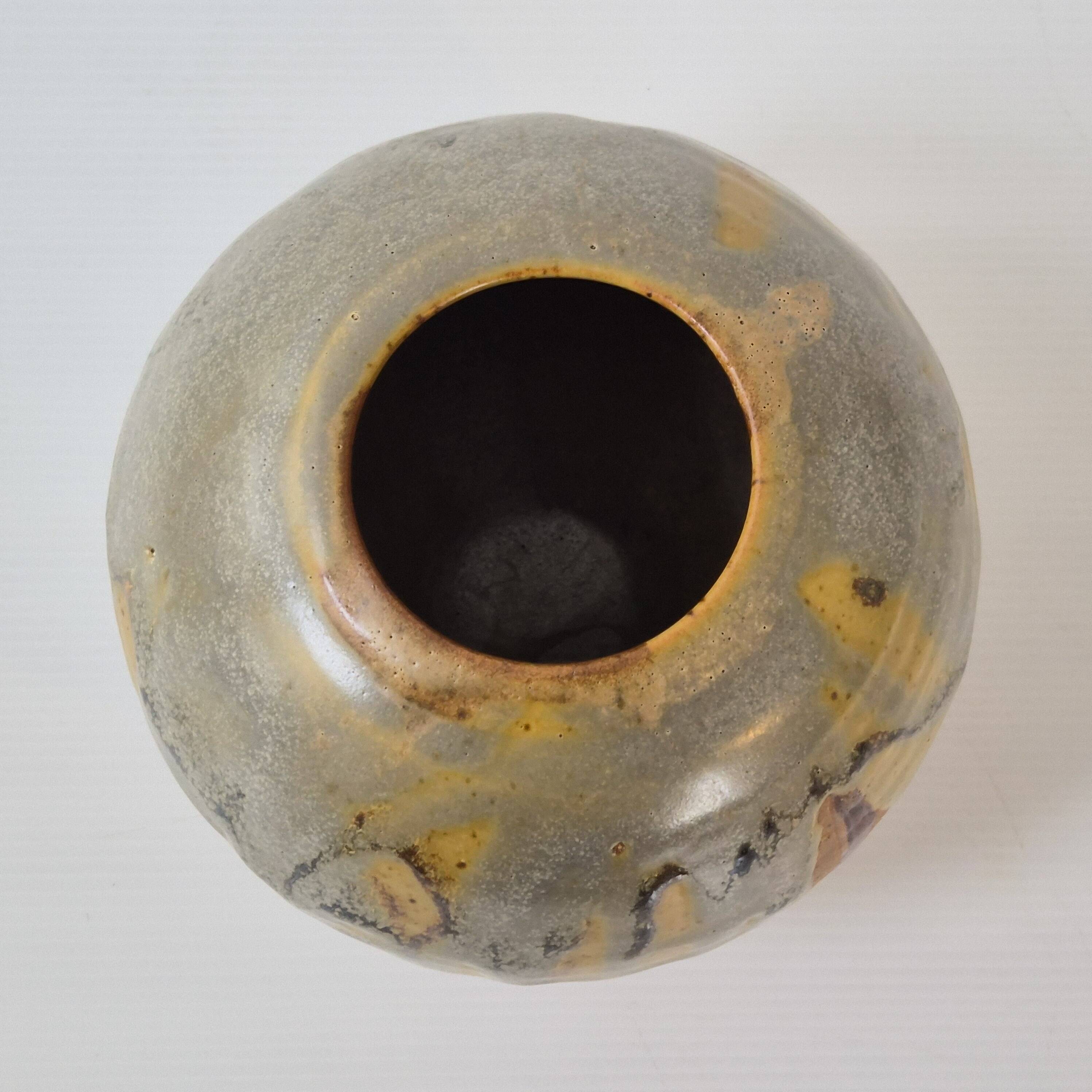 1940s vintage stoneware vase