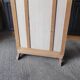 Old decorative wooden fireplace screen