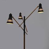 Three-armed floor lamp, 1950s