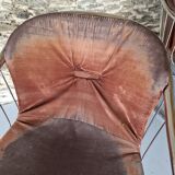 Lot de 4 Chaises à Bras, En Métal Chromé – 1970