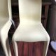 Set of 6 pale yellow vintage chairs by designer Philippe Starck.