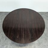 Table scandinave en palissandre avec allonge