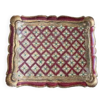 Vintage Florentine tray