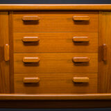 Teak sideboard by Johannes Andersen for CFC Silkeborg, 1960s