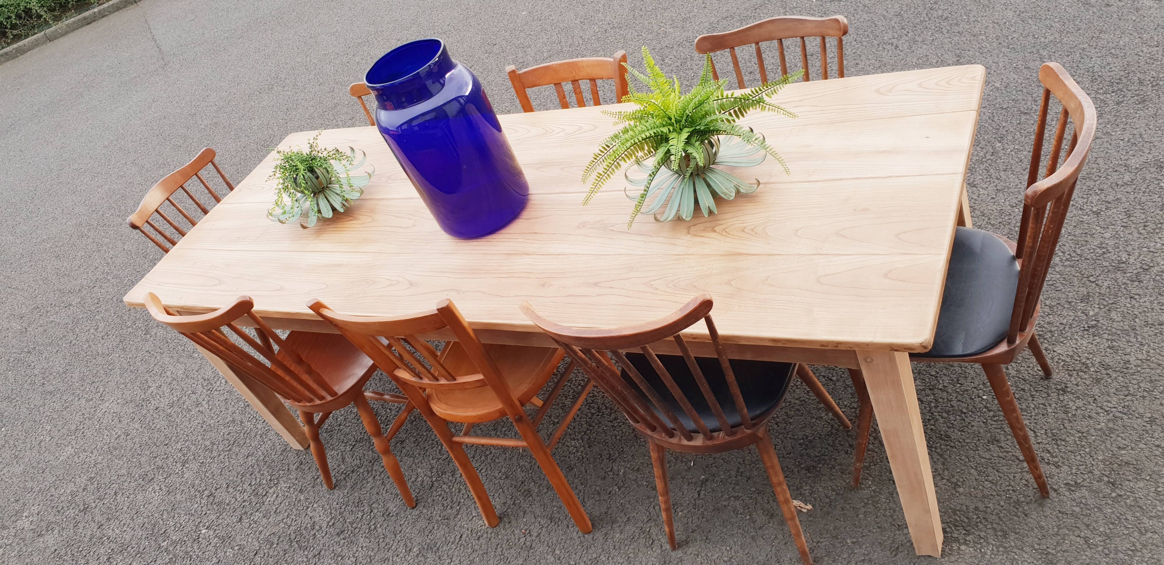 Vintage farm table