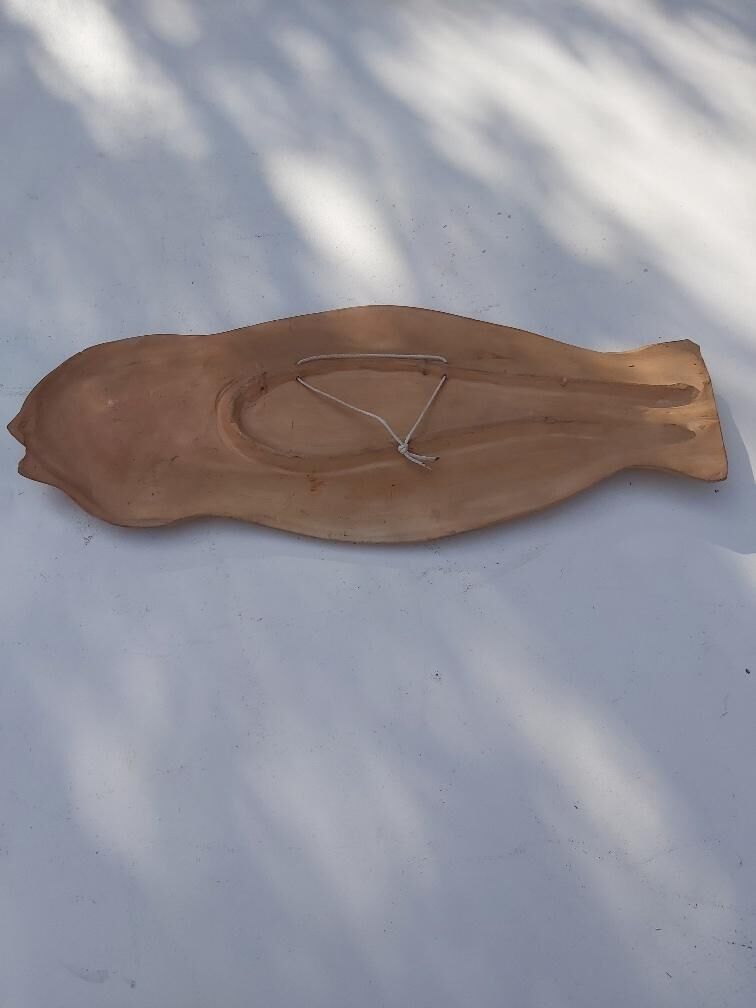 Vintage ceramic fish dish
