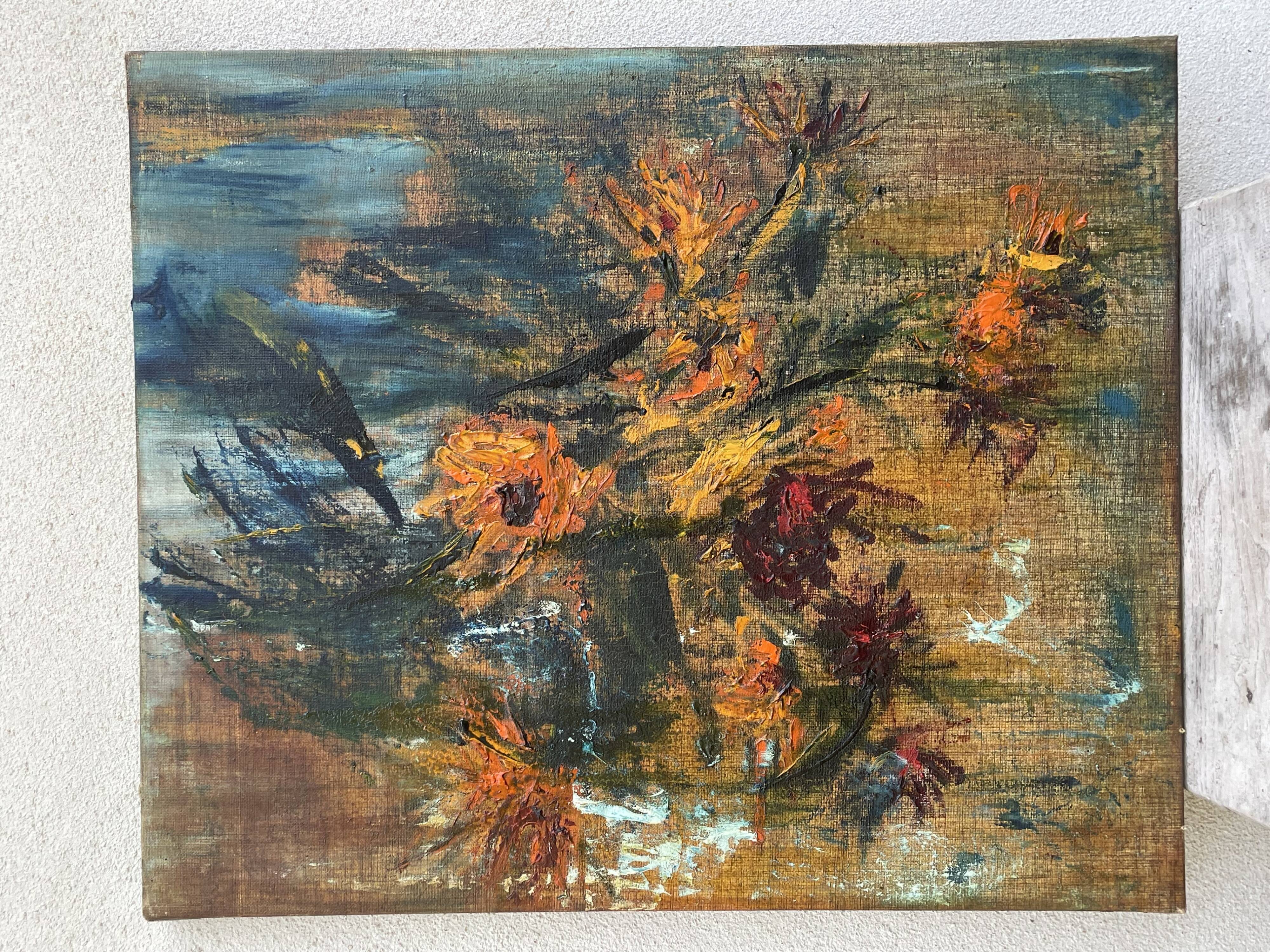 Oil on canvas / attributed to annie-claude (ferrando) - 46 x 55 cm - circa 1978