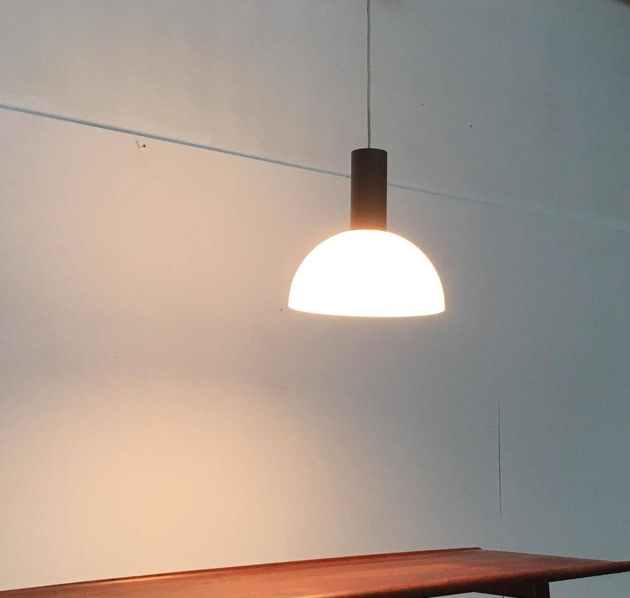 Mid-century pendant lamps by Beisl Leuchten, set of 2