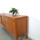 Deens design en teck Bramin dressoir, buffet vintage