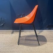 Ensemble de 6 chaises Guariche orange
