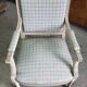 LOUIS XVI STYLE WHITE ARMCHAIR FROM THE 19TH CENTURY REF JE