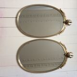 Pair of mirrors 40x65cm