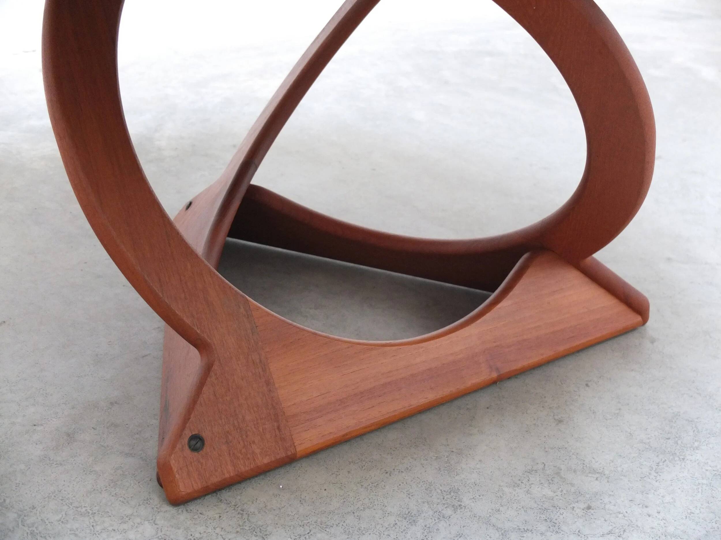 'Model 75' coffee table by Holger Georg Jensen for Kubus, 1960s