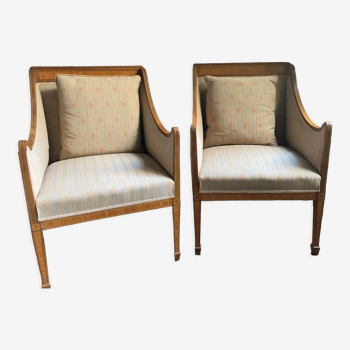 Pair of Josefinian armchairs