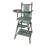 Chaise haute bébé à système