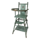 Chaise haute bébé à système