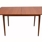 Table à manger extensible des années 60 en teck