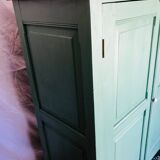 Small old country style wardrobe