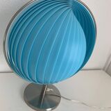Vintage 1980 Kare Moon blue design lamp - 37 cm