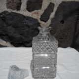 Glass whisky decanter