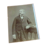 1880s Photography / Portrait Alphonse Daudet Photographer Paris Ferdinand Mulnier