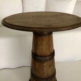 Old oak side table