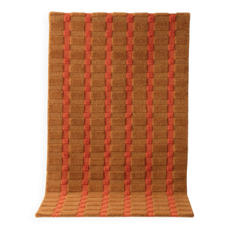 Tapis en laine tissé à la main - 90 x 150 cm