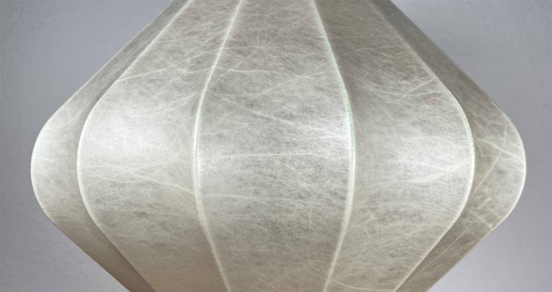 Mid-Century Modern Suspension Cocoon by Friedel Wauer for Goldkant Leuchten, Germany, 1960s