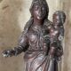 Virgin and Child - Wooden sculpture - 33 cm - France - 18th century
