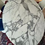 Marble tulip table 198 eero saarinen for knoll