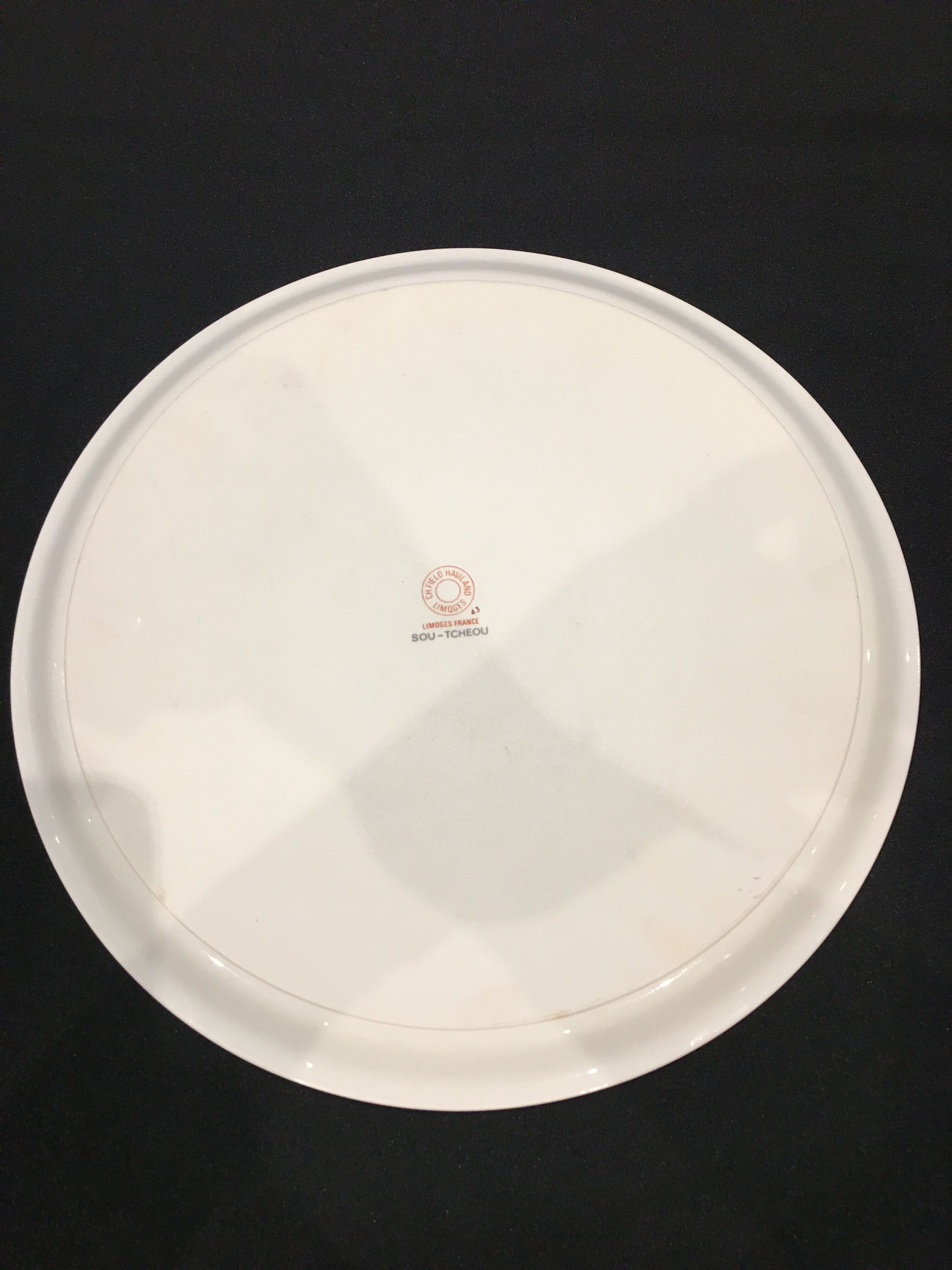 Plat de service plat