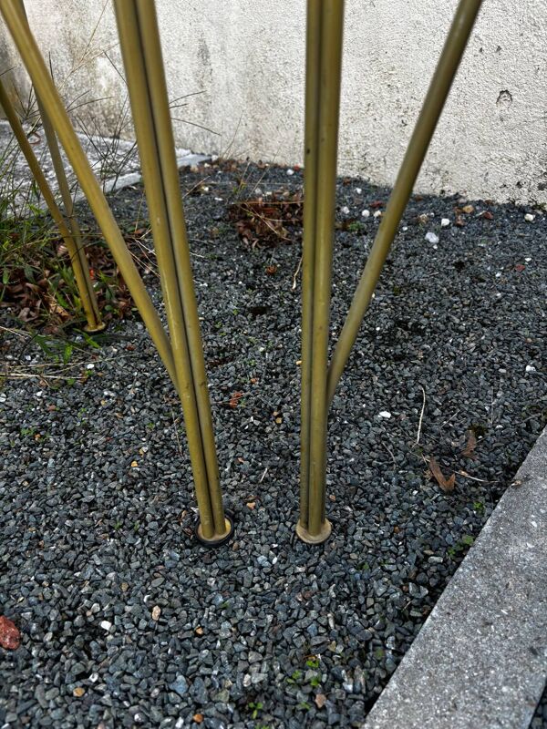 3 chaises « lune d'argent » par Pascal Mourgue pour Fermob, 1985