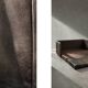 Vintage Mid-Century Modern German Brutalist Brown Leather 2-Seater Sofa